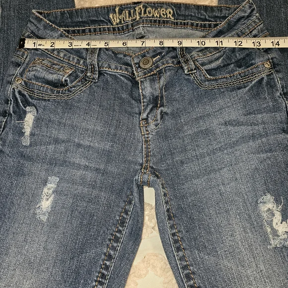 Wallflowers Distressed Denim Skinny Jeans - Picture 5 of 15